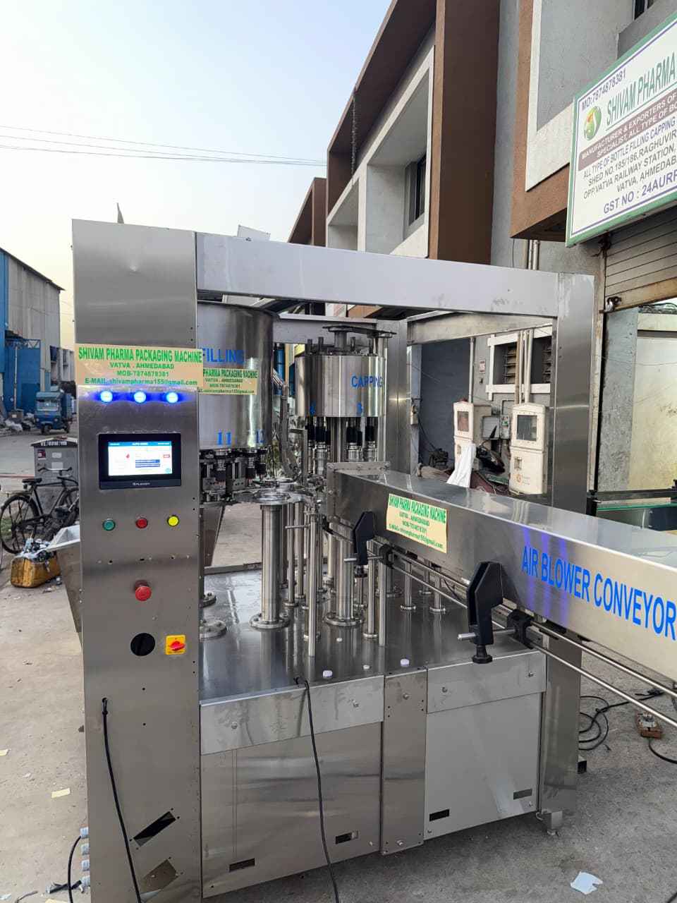 Automatic Single Head Capping Machine | Shivam Pharma Packtech
